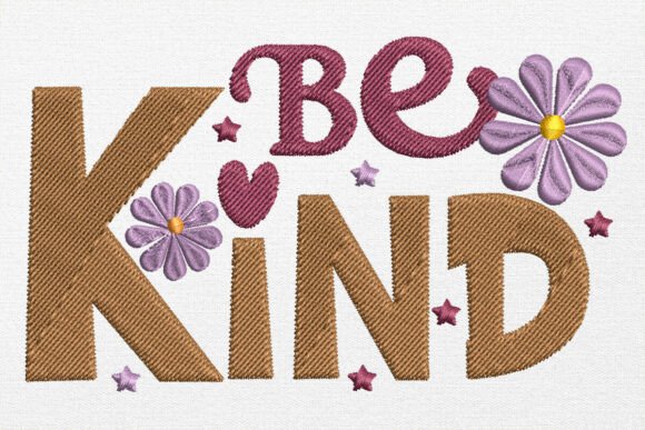 Be Kind Embroidery Design Review for Boutique Sweatshirts