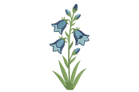 Bluebell Flower Embroidery Review for Handmade Gifts