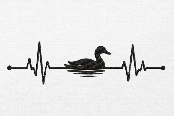 Duck Heartbeat Embroidery Design Review