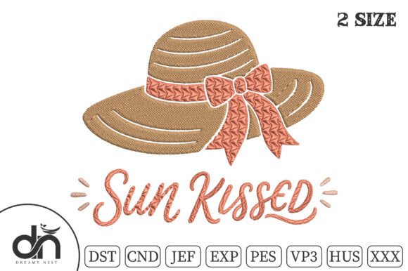 Sun Kissed Straw Hat Summer Embroidery Review